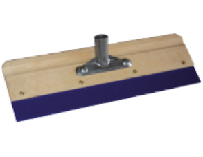 Rubber squeegee with adapter 400 | 600 | 800 | 1000mm