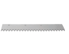 Borracha/goma dentada 400mm - 3,1 | 4,7 | 6,3 | 9,5 | 12,7mm