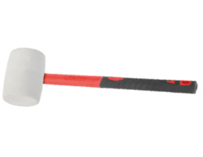 White rubber mallet 450g