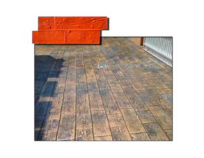 Molde Madeira Tablon Rustico