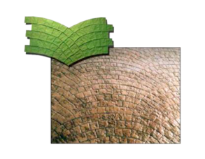 Molde Adoquin Calçada Romana