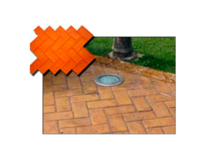 Molde Ladrilho Espiga