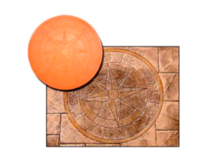 Molde Circular Rosa dos Ventos